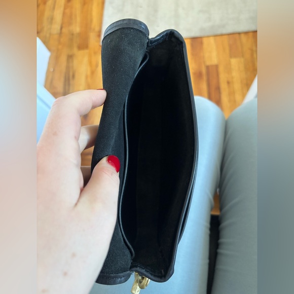 Coach Vintage Full Leather Penny Pocket Crossbody with Removable Strap - Black - Picture 7 of 9